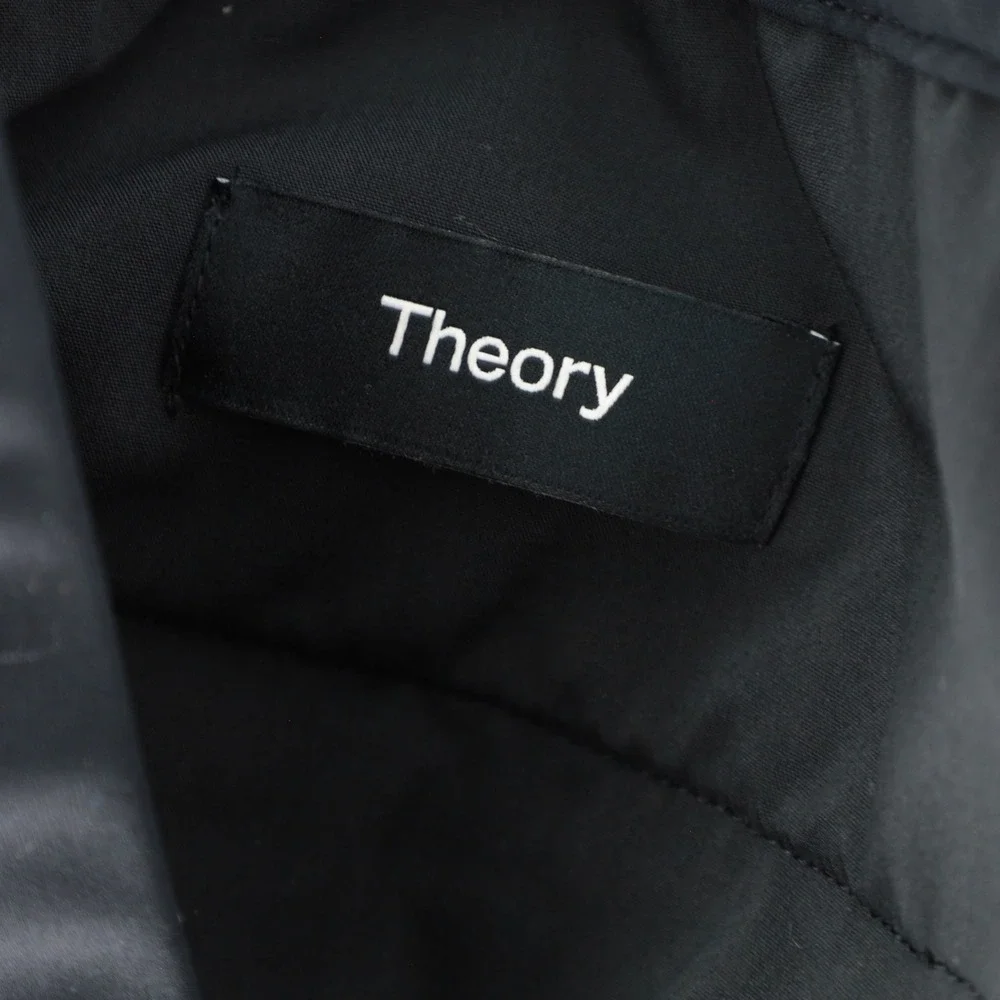 Theory Terrance EZP Precision Ponte Pants Black Mens XL L0797204 Drawstring $245